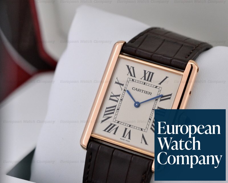 Cartier Tank Louis Cartier W1560017 Rose Gold Watch