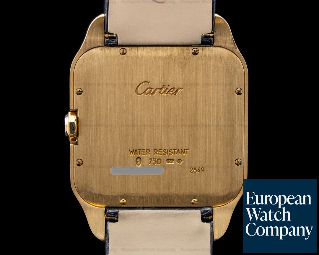 Cartier Santos Dumont Rose Gold Manual Wind 35MM Ref. W2006951