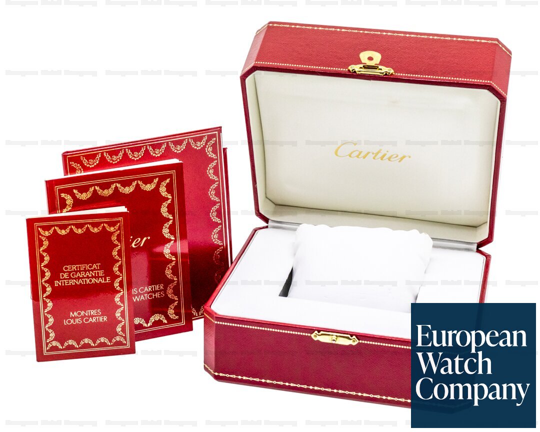Cartier Tank Americaine Chronograph 18K Yellow Gold BOX AND PAPERS Ref. W2601156