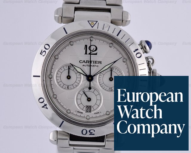Cartier Pasha Chronograph Automatic SS / SS Ref. W31030H3