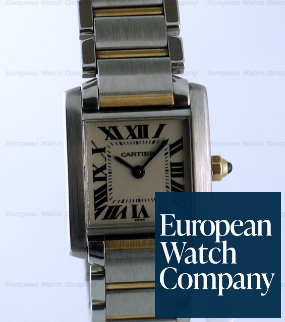 Cartier Tank Francaise SS/gold Small Ref. W51007Q4