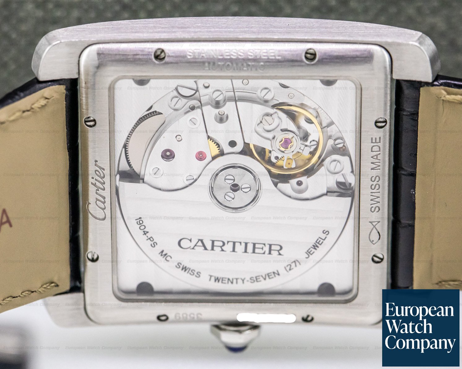 Cartier Tank MC Silver Dial SS Automatic Ref. W5330003