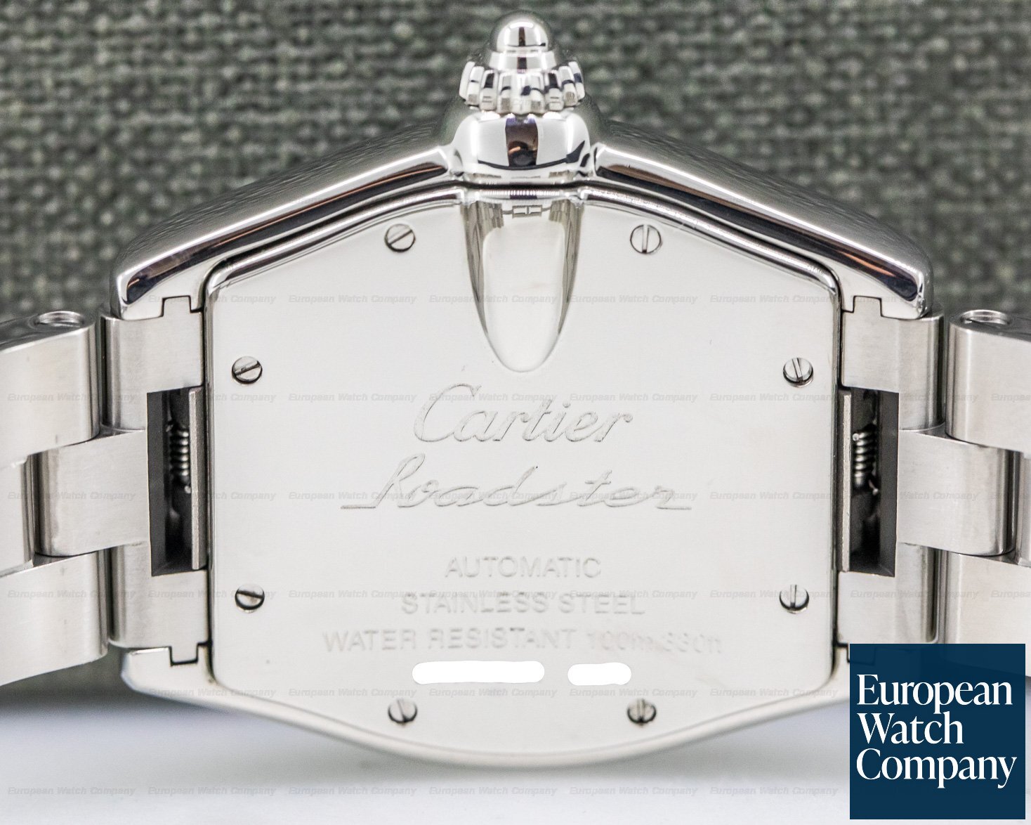 Cartier Roadster Black Dial SS / SS Ref. W62041V3