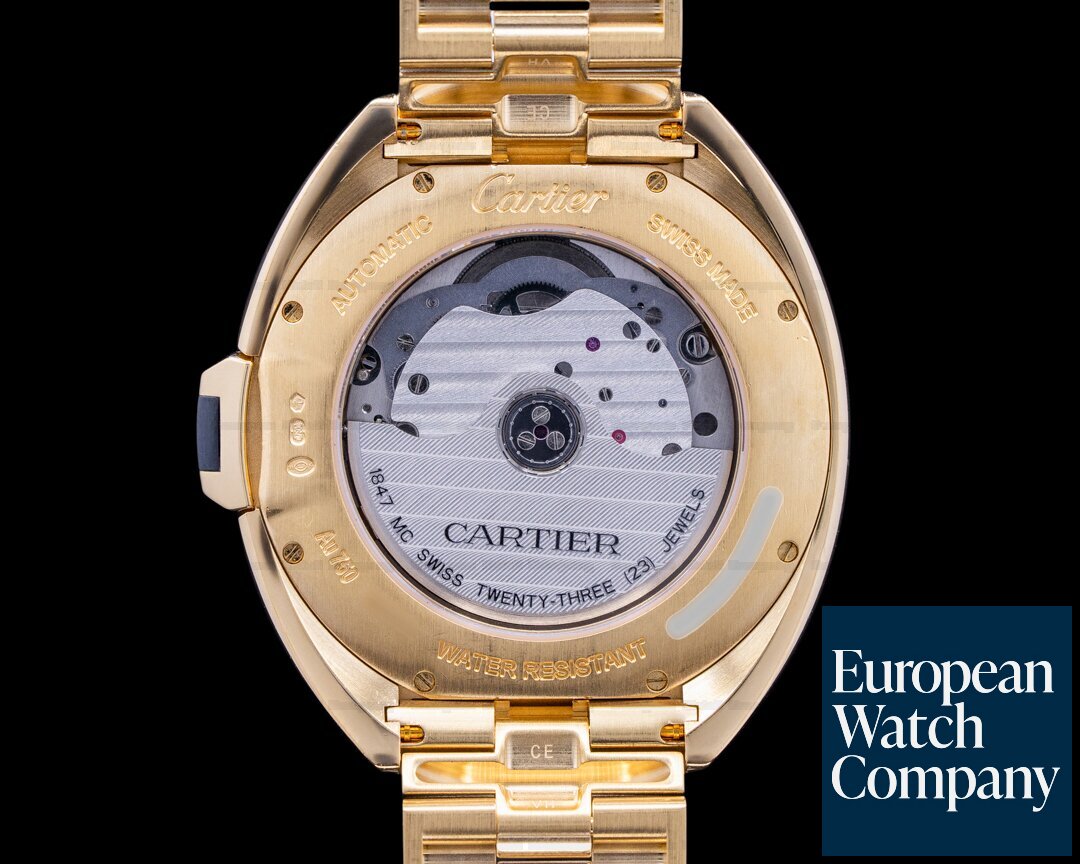 Cartier Cle De Cartier 18k Yellow Gold Automatic 40mm Ref. WGCL0003