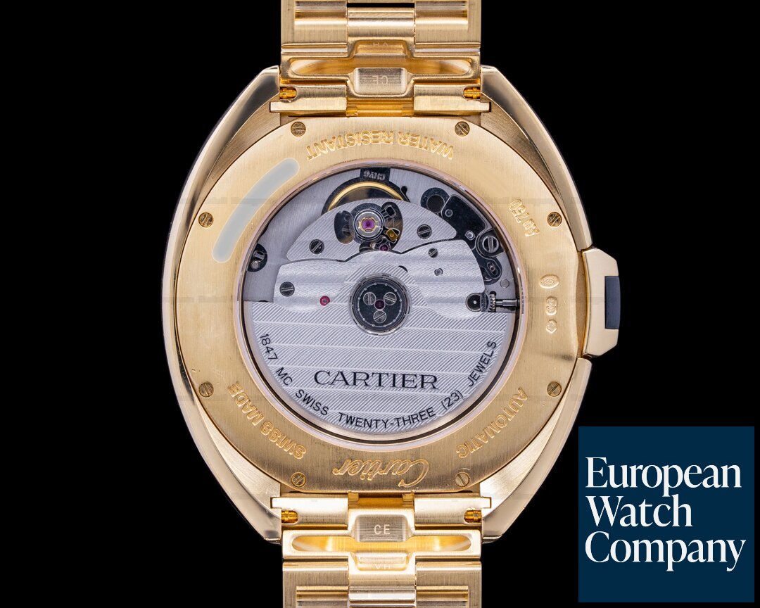 Cartier Cle De Cartier 18k Yellow Gold Automatic 40mm Ref. WGCL0003