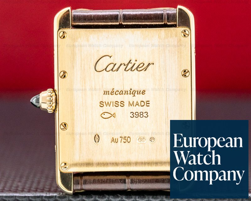 Cartier Tank Louis 10th Anniversary 18K Rose Gold Ref. WGTA0011