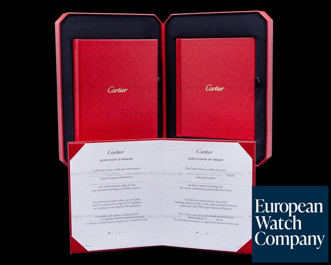 Cartier Prive Collection Cloche de Cartier WHCC0003 Skeleton Platinum UNWORN Ref. WHCC0003