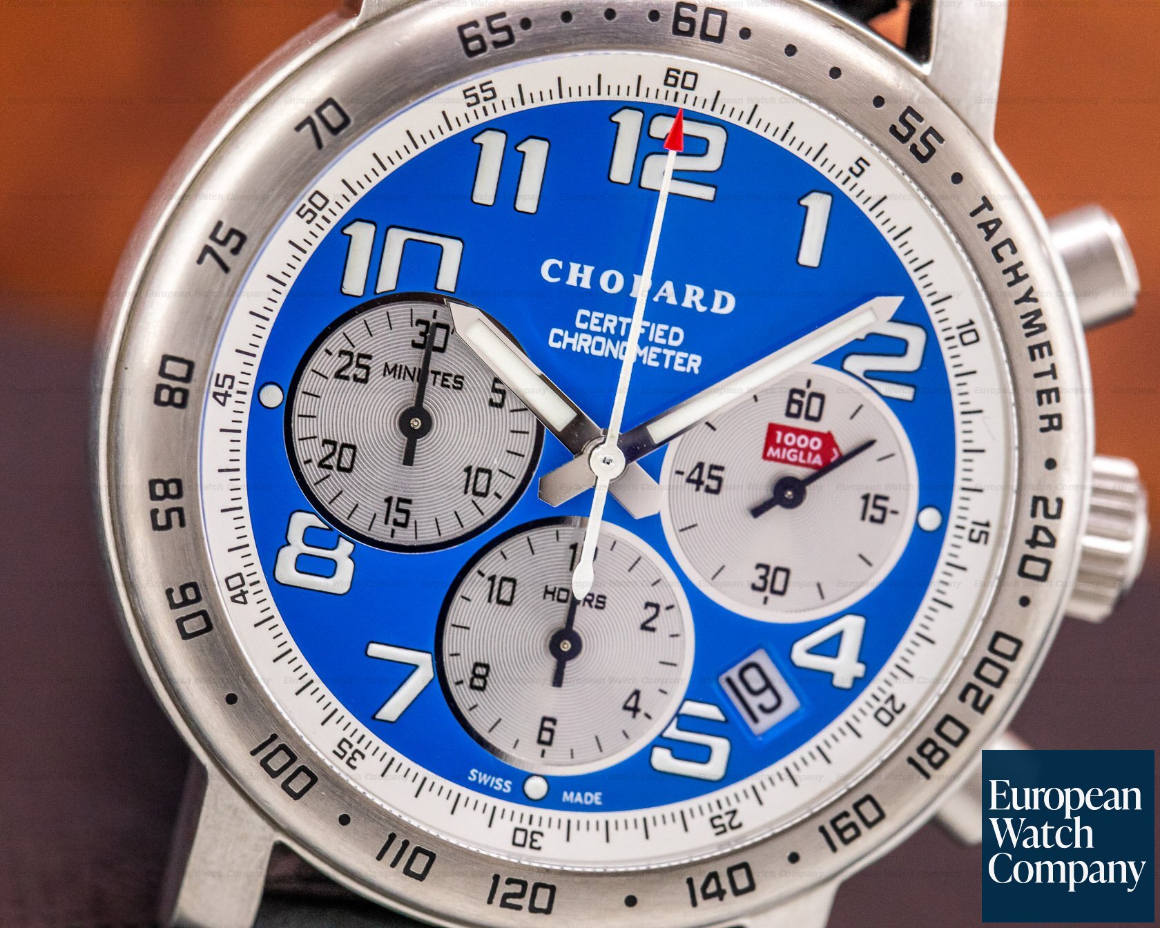 Chopard Mille Miglia Blue Dial Limited Edition Vintage Blue Ref. 16/8915/103