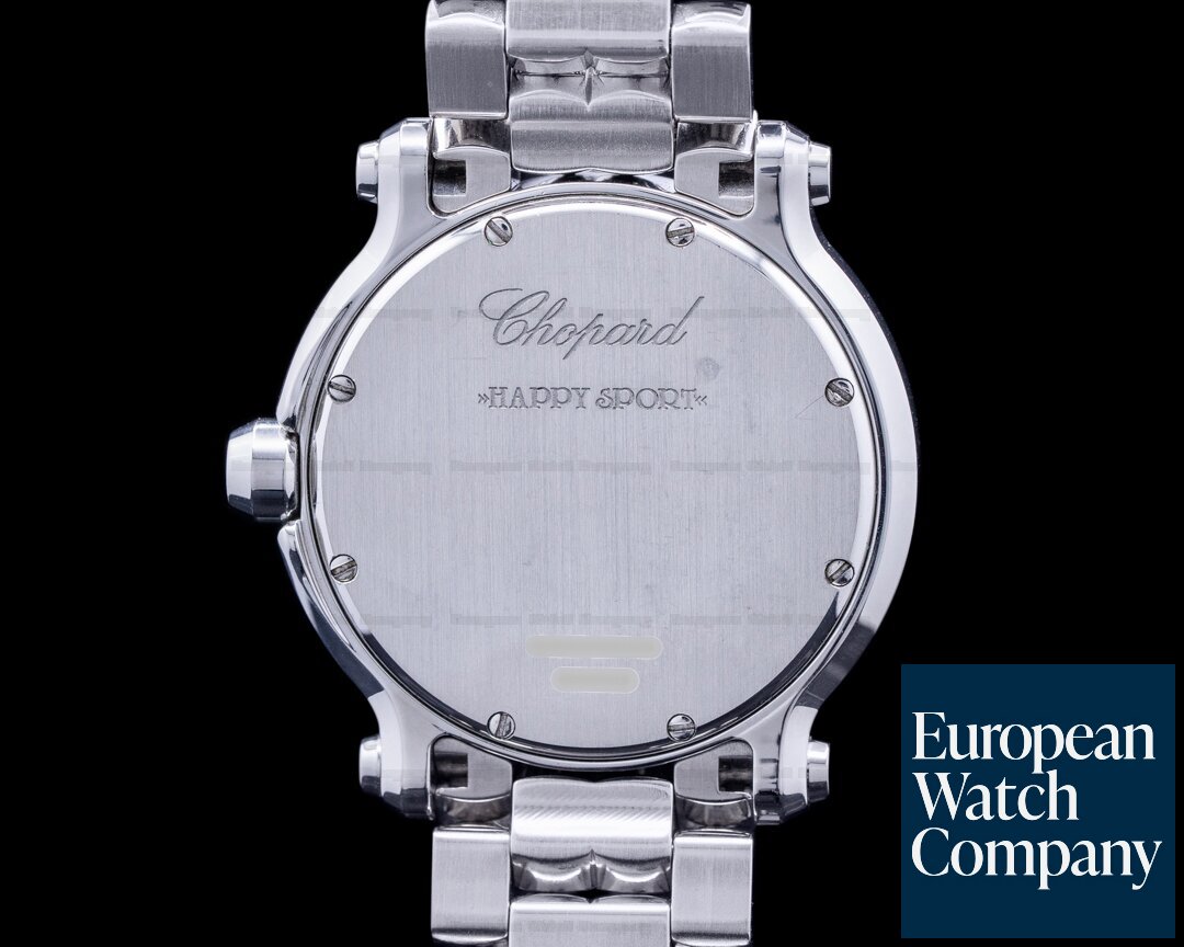 Chopard Happy Sport 36mm Mother of Pearl Diamonds Ref. 278477-3002