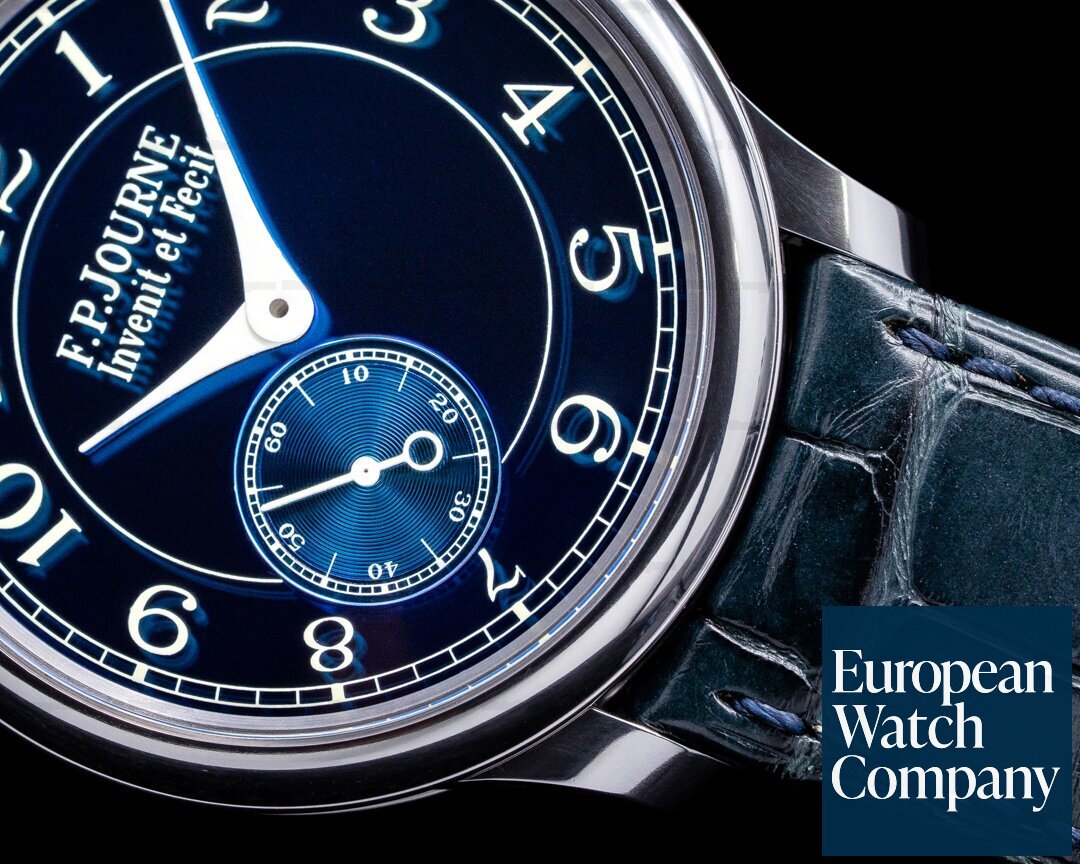 F. P. Journe Chronometre Bleu Tantalum Blue Dial 2015 Ref. CB