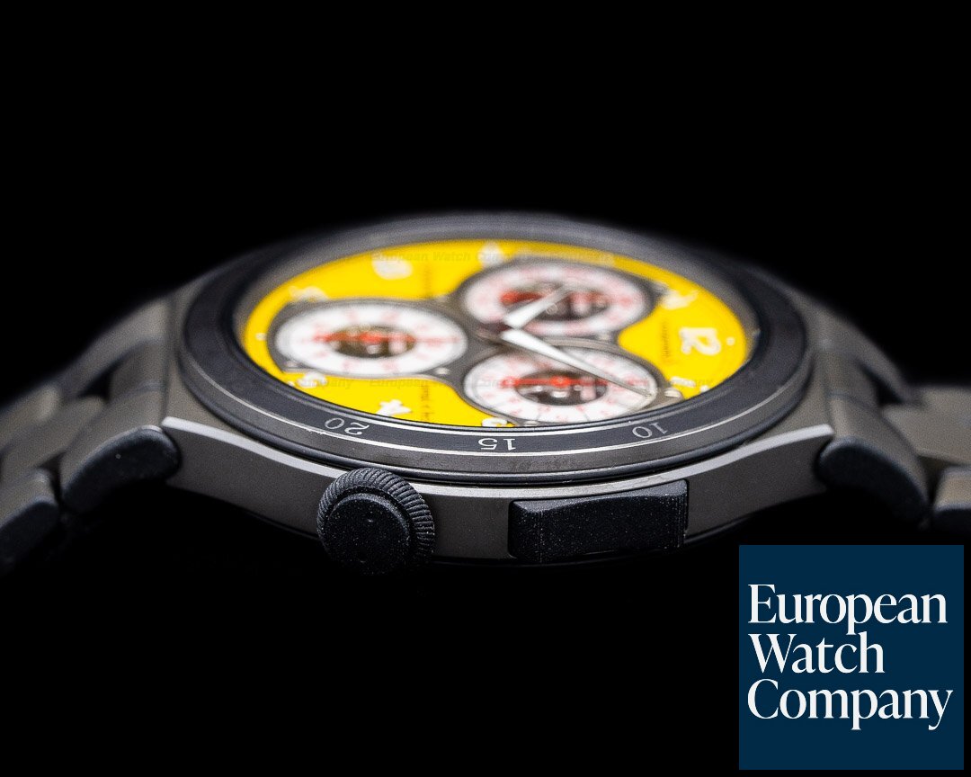 F. P. Journe Centigraphe CTS2 LineSport Titanium Yellow Dial 2020 Ref. CTS2 Yellow Dial 