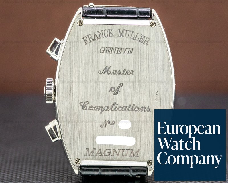 Franck Muller Magnum Chronographe 6850 CC 18K White Gold Ref. 6850 CC