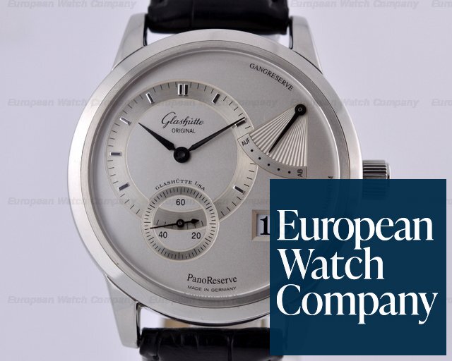 Glashutte Original 65-01-02-02-04 PanoReserve SS Manual Wind Silver Dial 39MM