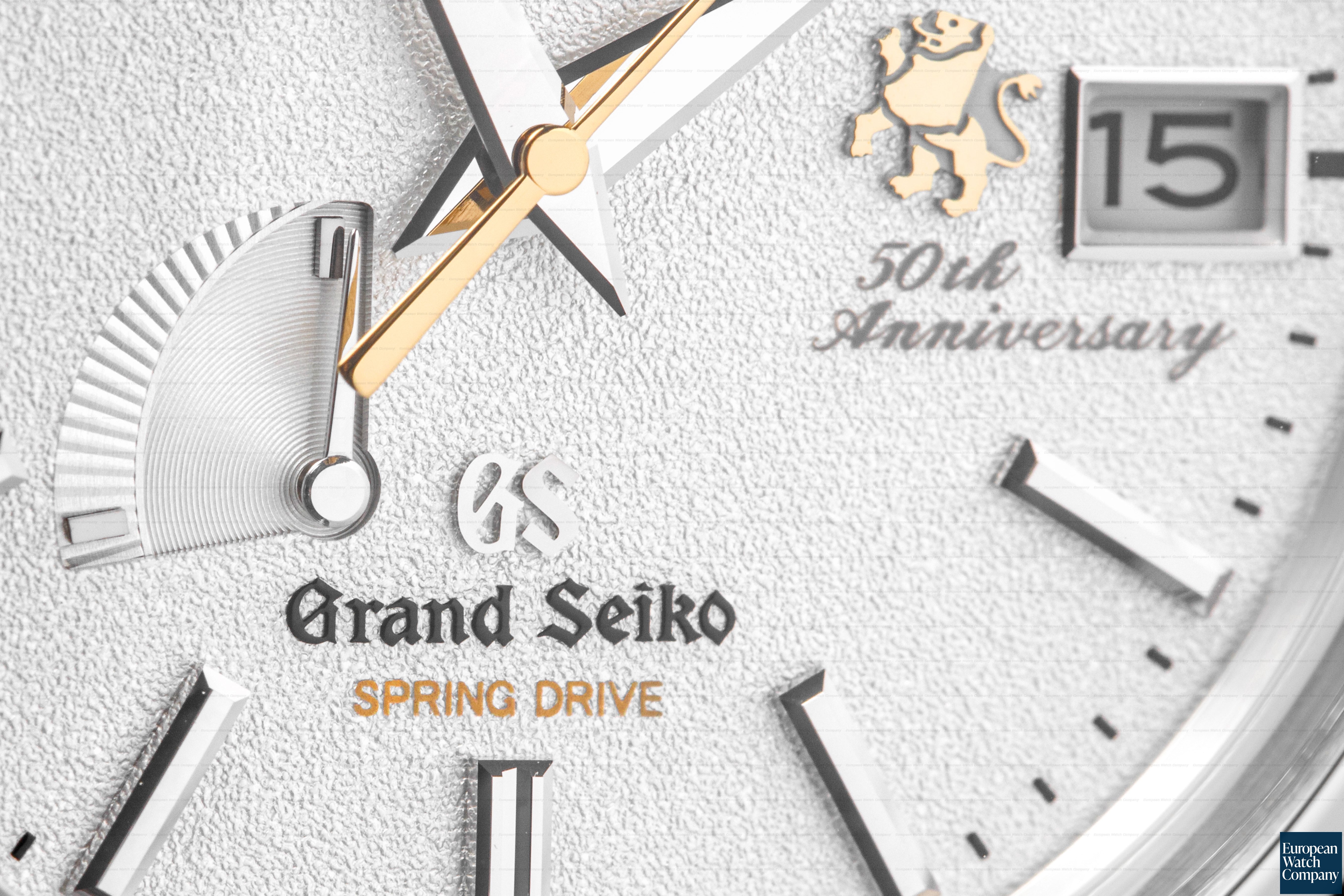 Grand Seiko Spring Drive Platinum SBGA065 Limited Edition 50th Anniversary Ref. SBGA065