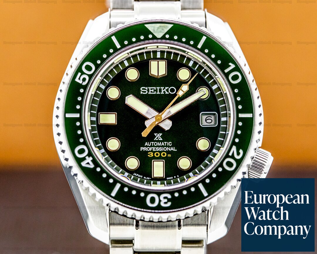 Novia Pareja Penetrar Grand Seiko SLA019J1 Prospex Diver 300M "Deep Forrest" Ceramic Limited  Edition (38576) | European Watch Co.