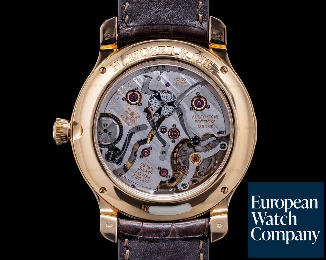H. Moser and Cie. Endeavour Perpetual Calendar 1 18k Rose Gold 2020 Ref. 1341.0102