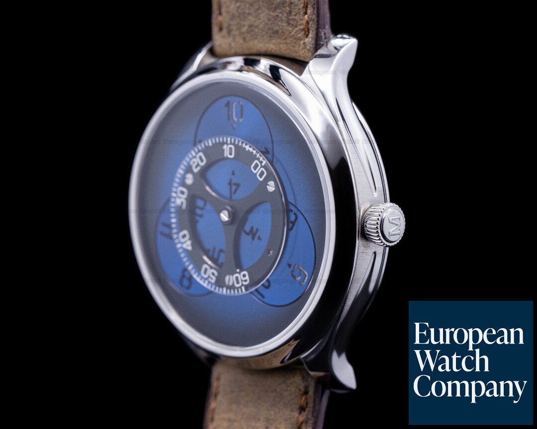 H. Moser and Cie. Endeavour Flying Hours Limited Edition 18K White Gold Ref. 1806-1200