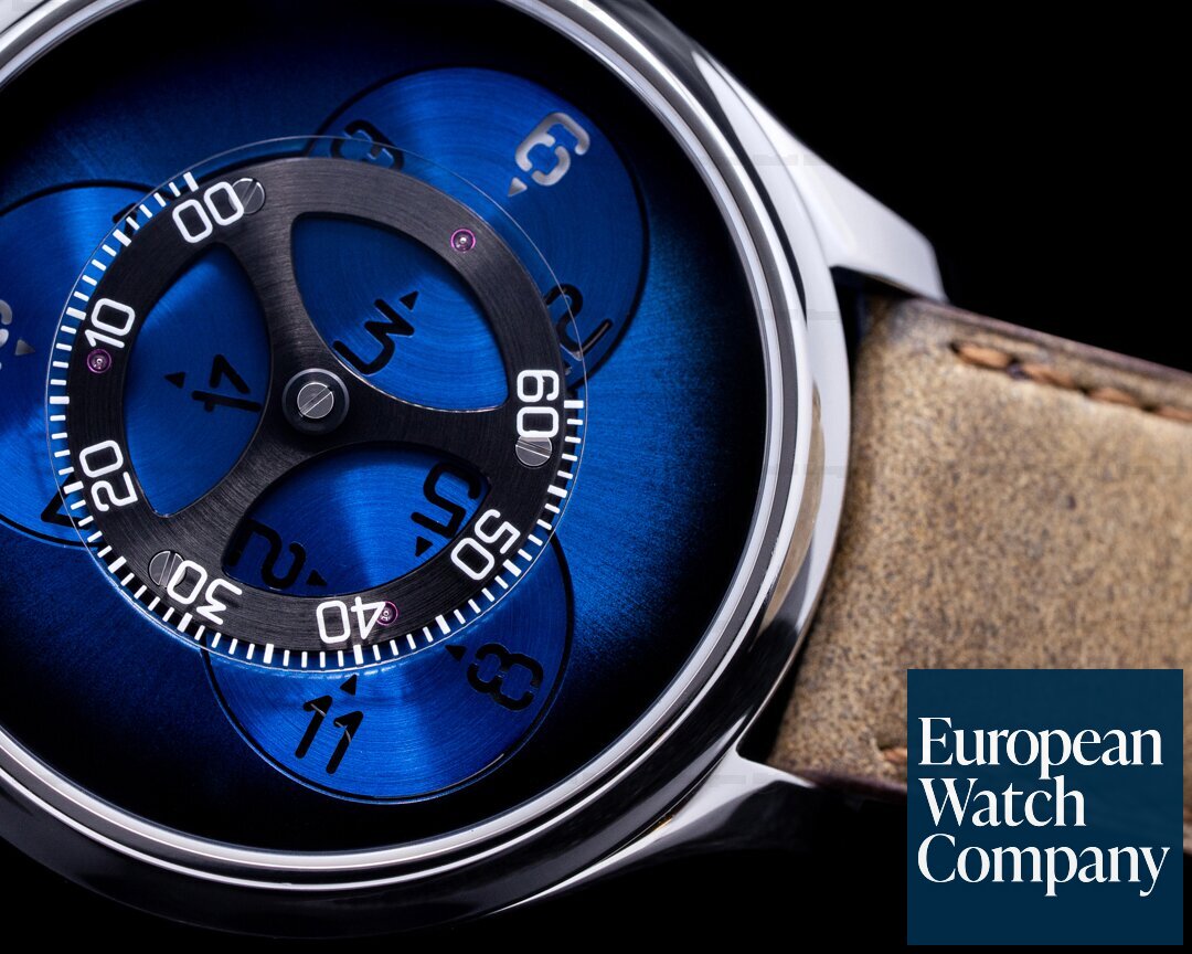 H. Moser and Cie. Endeavour Flying Hours Limited Edition 18K White Gold Ref. 1806-1200