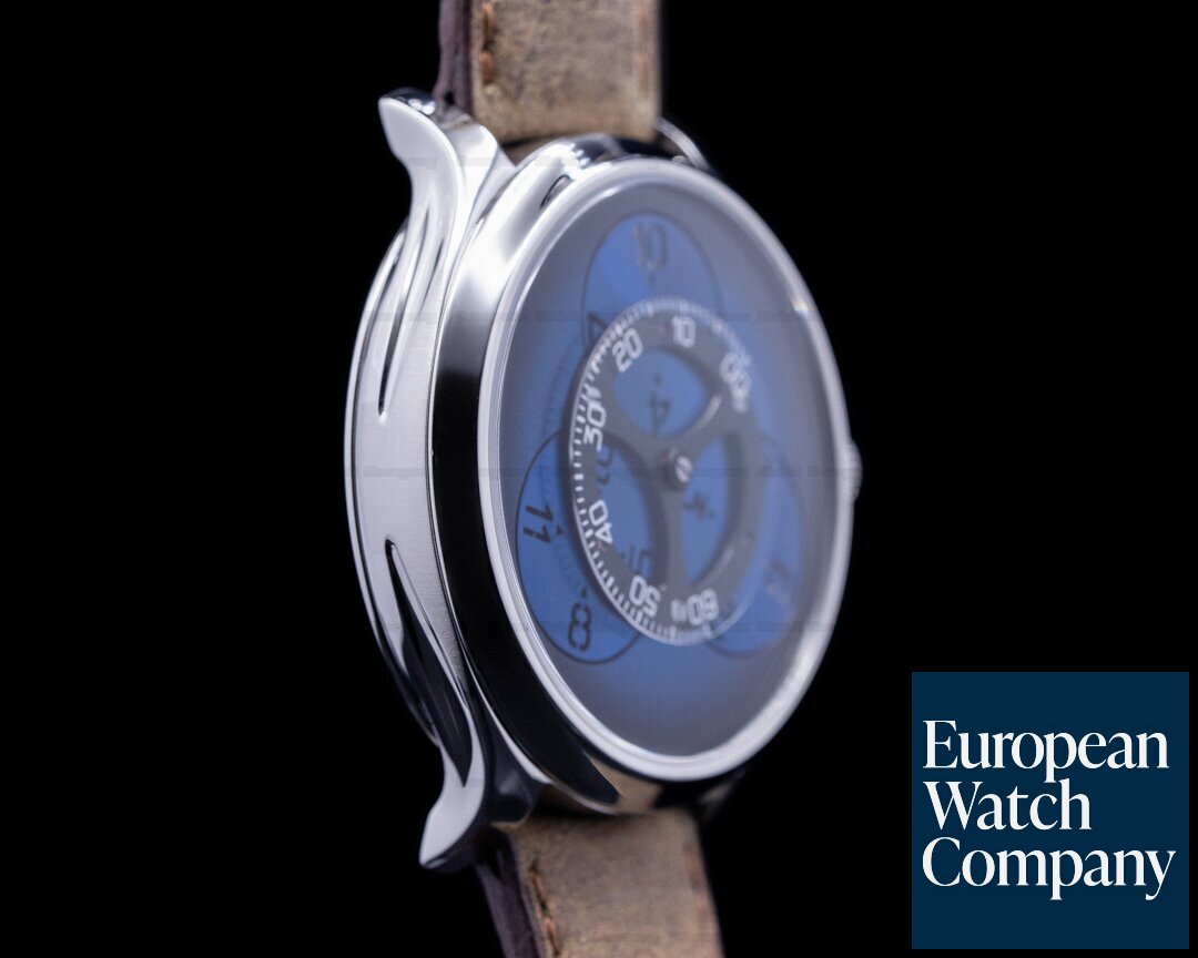 H. Moser and Cie. Endeavour Flying Hours Stainless Steel LE Of 60 Ref. 1806-1200