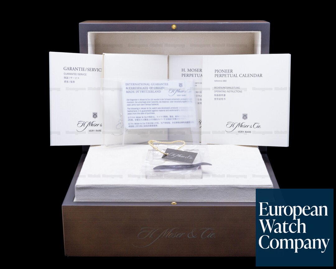 H. Moser and Cie. Pioneer Perpetual Calendar MD Limited Edition Ref. 3808-1200