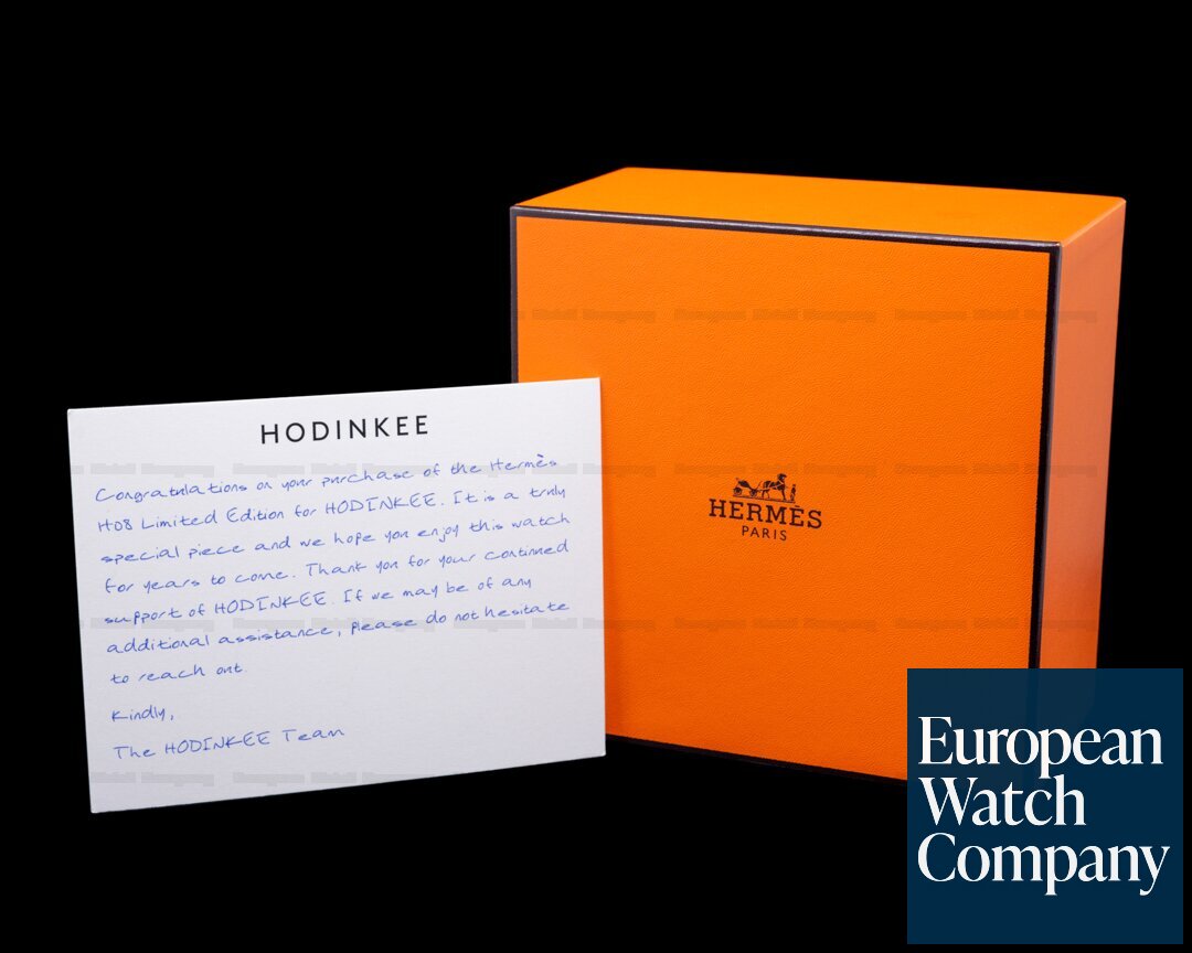 Hermes Hermes H08 Limited for HODINKEE Titanium / Ceramic Ref. H08 Hodinkee