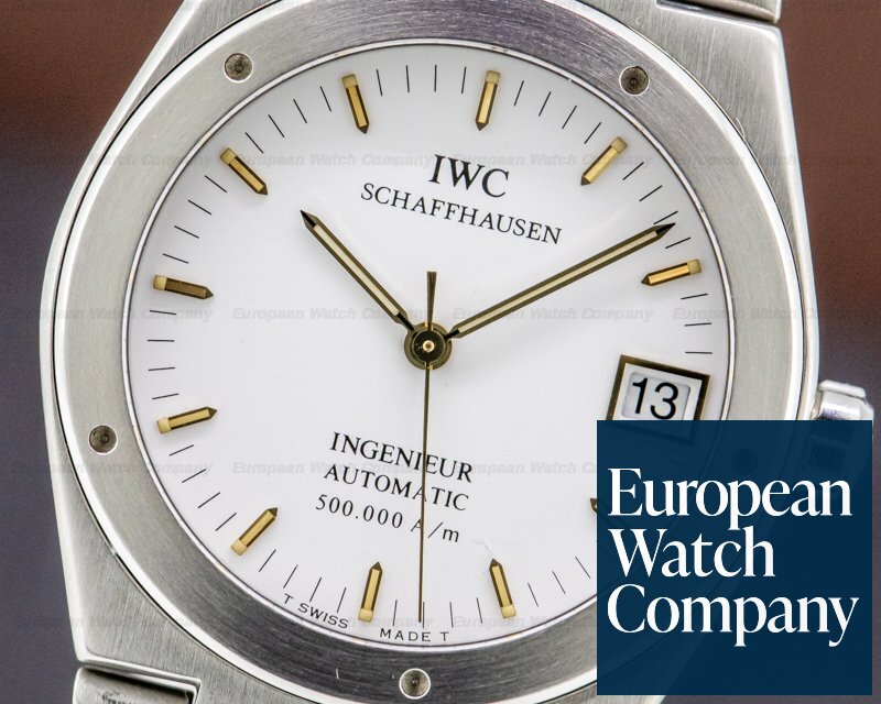 IWC Ingenieur Automatic White Dial SS / SS RARE LIMITED PRODUCTION Ref. 3508