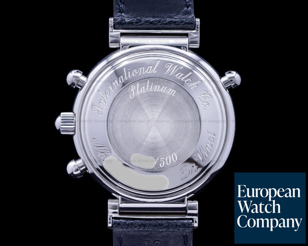 IWC Da Vinci Perpetual Calendar Chronograph Split Second Platinum Ref. 3751