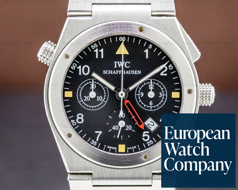 IWC 3815 Ingenieur Meca-Quartz Chronograph Alarm (34171) | European Watch  Co.