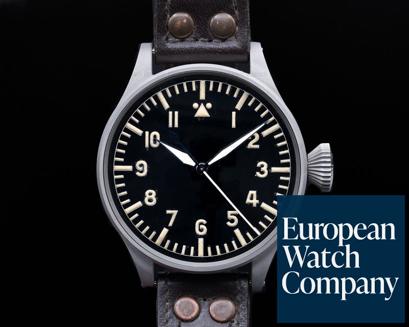 U-Boat Capsoil Doppiotempo GMT DLC Rehaut 55mm Watch 9675
