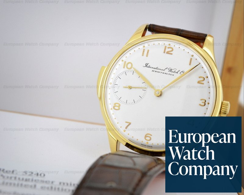 IWC 5240-05 Portuguese Minute Repeater 18K Yellow Gold