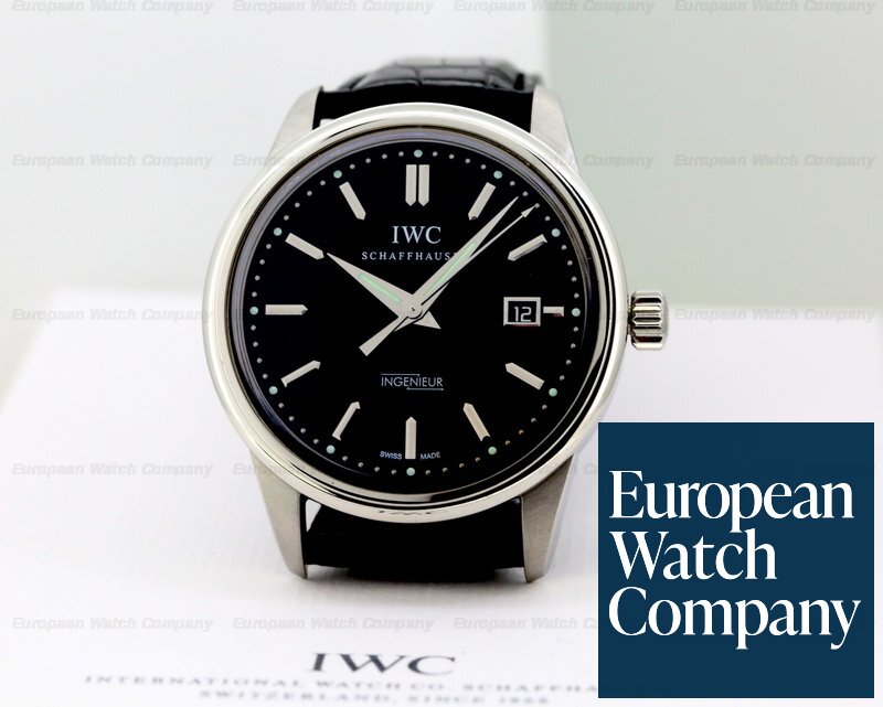 IWC IW323301 Ingenieur Vintage Collection Black Dial SS 