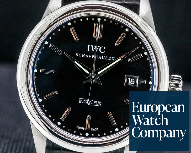 IWC Ingenieur Vintage Collection Black Dial SS Ref. IW323301