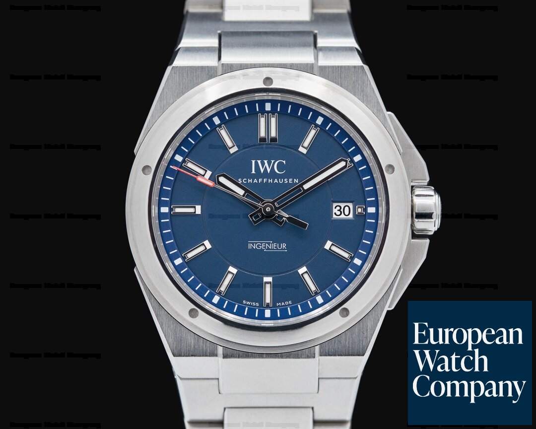 IWC IW323909 Ingenieur Laureus Blue Dial Limited SS