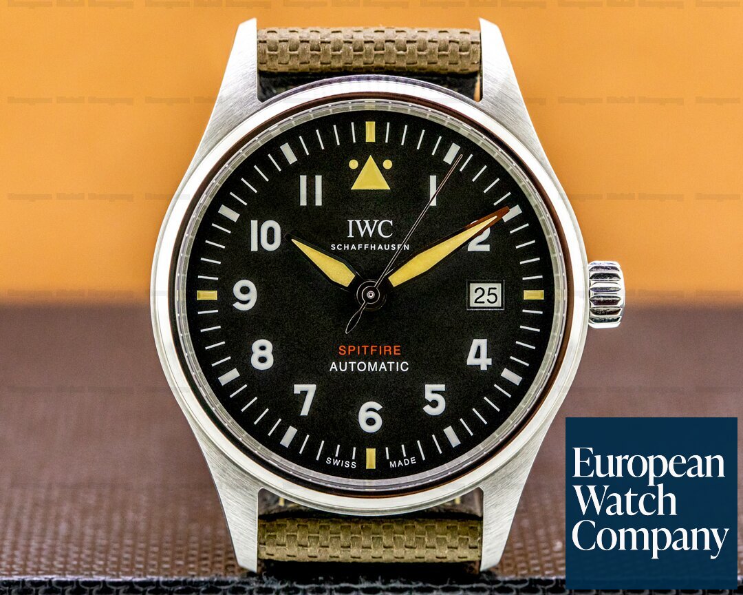 IWC Pilots Watch Automatic Spitfire SS/Textile Strap Ref. IW326801