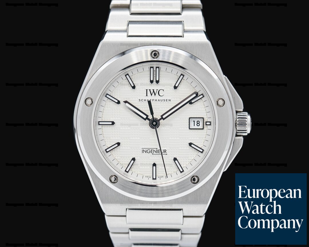IWC IW328902 Ingenieur Automatic 40 NEW MODEL Silver Dial