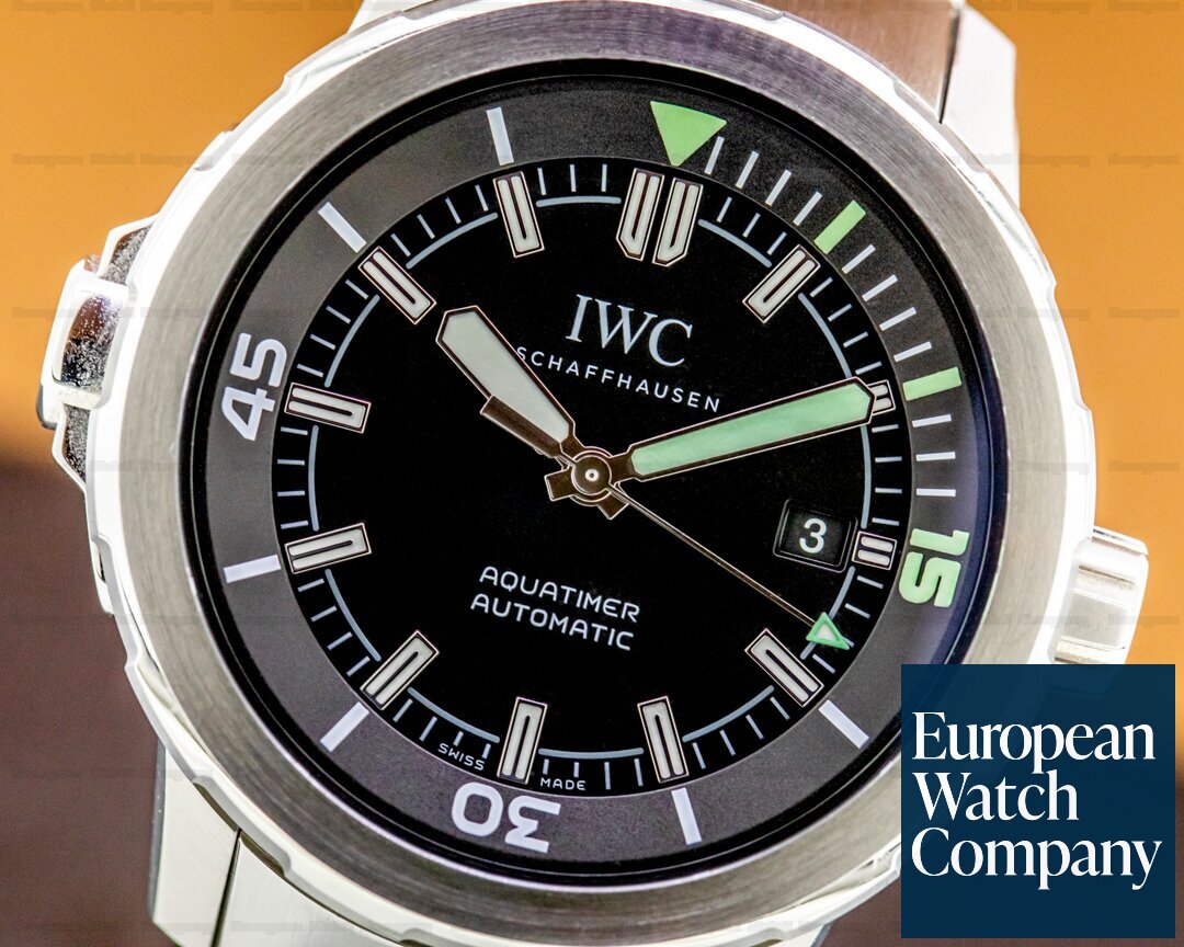 IWC Aquatimer Automatic Black Dial SS / SS Ref. IW329002