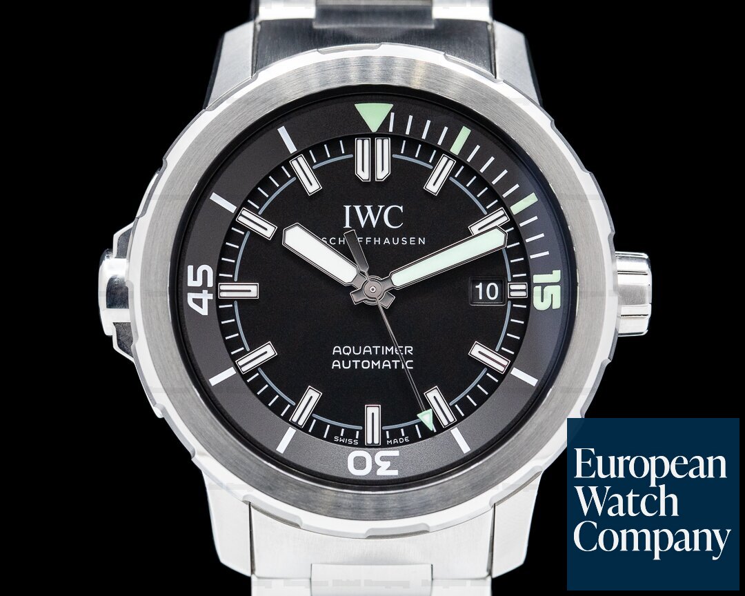 IWC Aquatimer Automatic Black Dial SS / SS Ref. IW329002