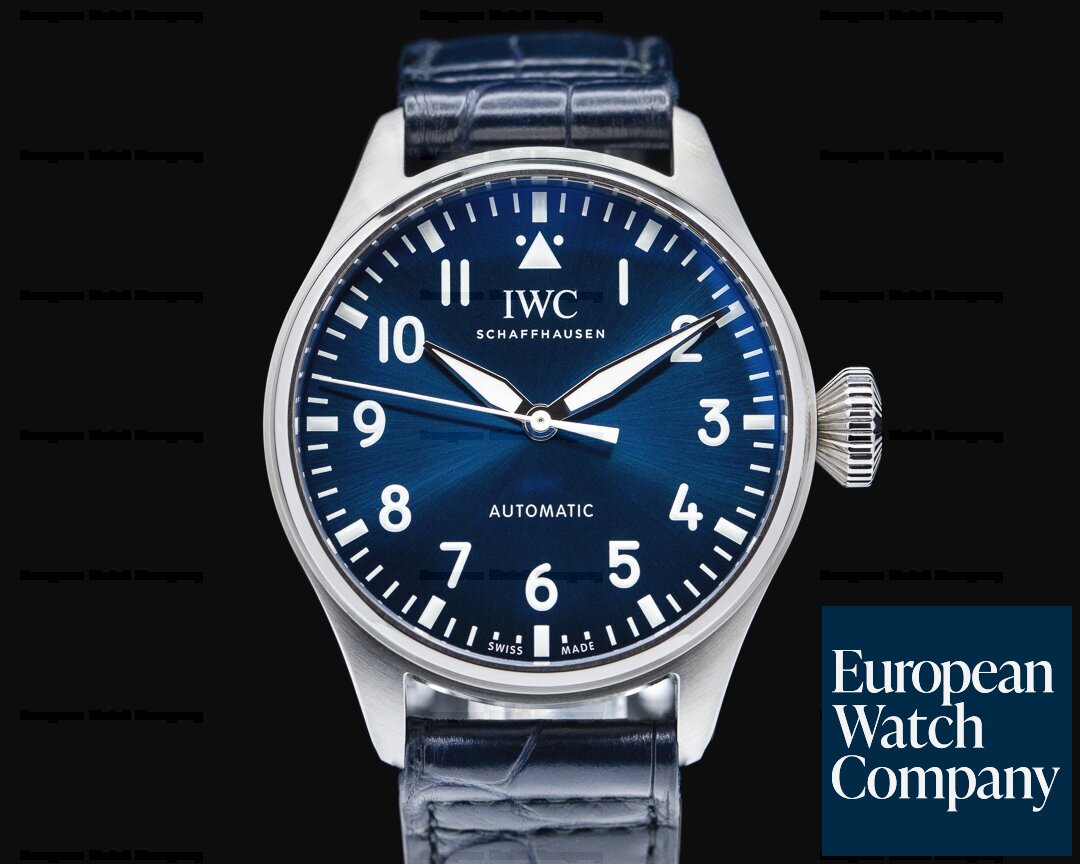 IWC IW329303 Big Pilot Watch 43mm Blue Dial
