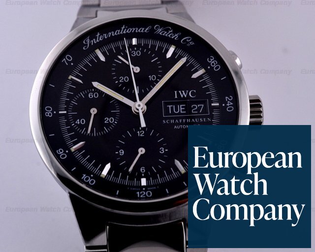 IWC GST Chronograph SS/SS Black Dial Ref. IW370708