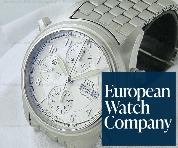 IWC Doppel Spitfire White Dial SS/SS Ref. IW371348