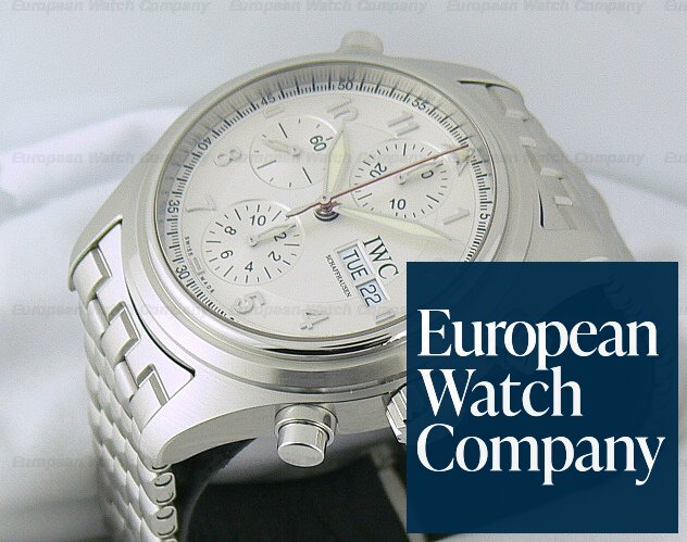 IWC Doppel Spitfire White Dial SS/SS Ref. IW371348