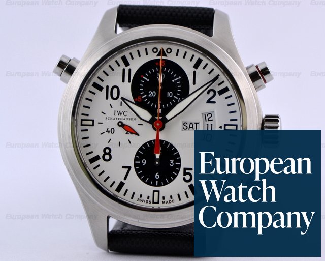 IWC IW371803 Pilot Spitfire Double Chronograph SS 
Limited 