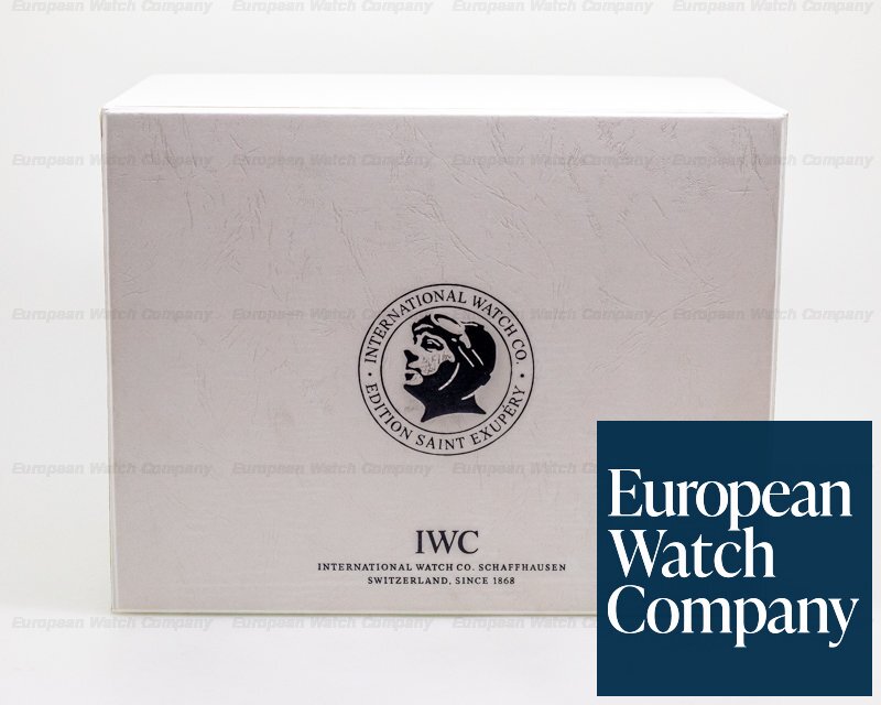IWC Pilots Chronograph Edition Antoine de Saint Exupery Steel Ref. IW387806