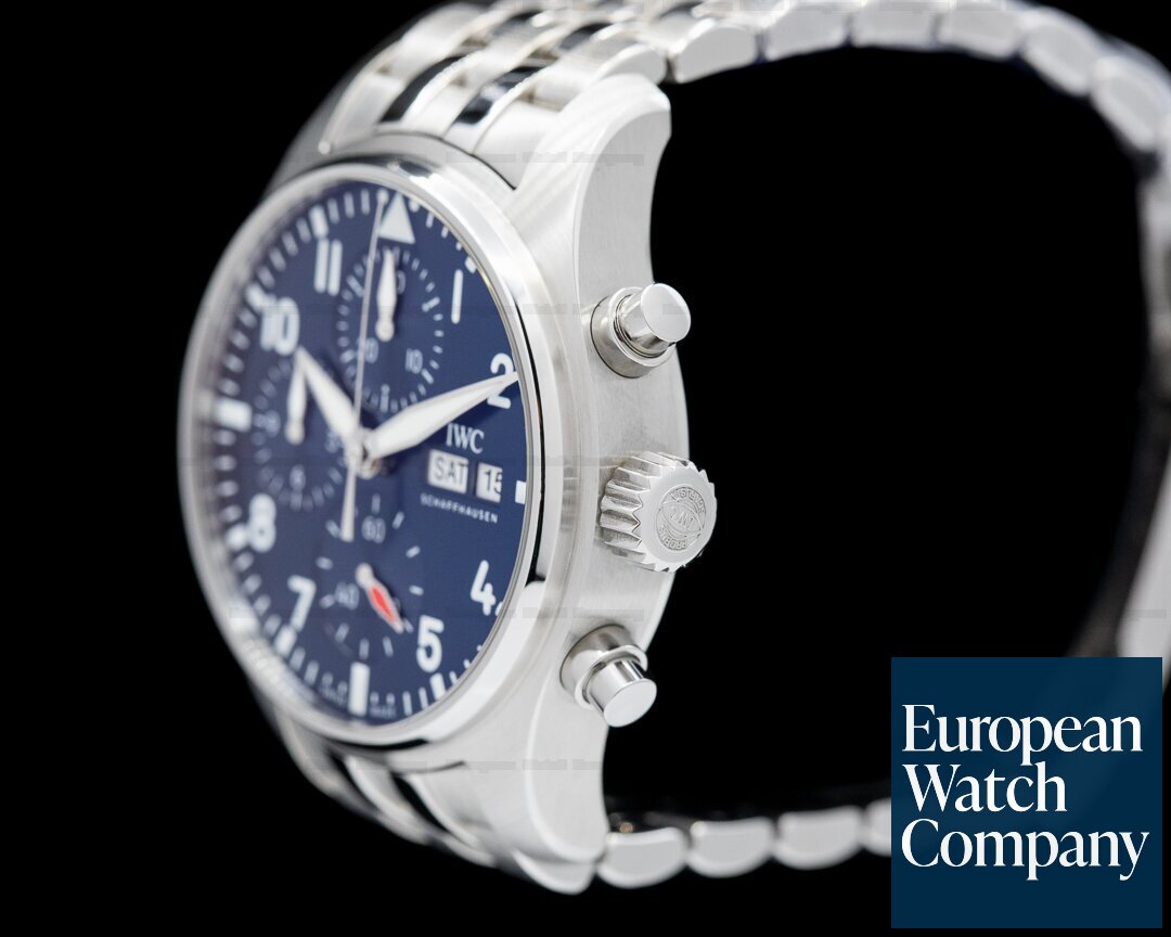 IWC Pilots Watch Chronograph 41mm SS Blue dial 2021 Ref. IW388102