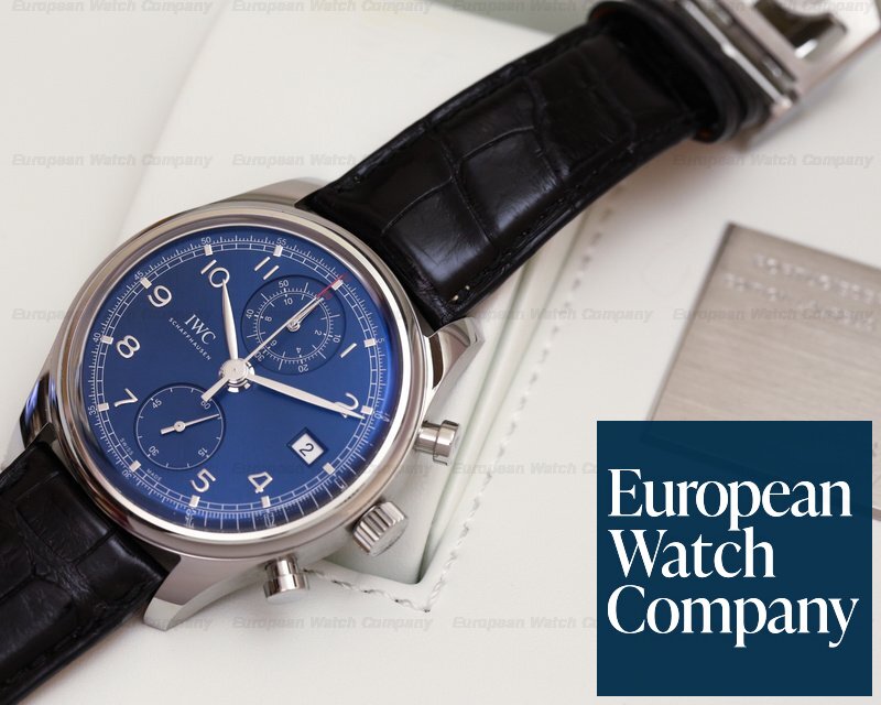 IWC IW390406 Portuguese Chronograph Classic SS Laureus Limited Edition 