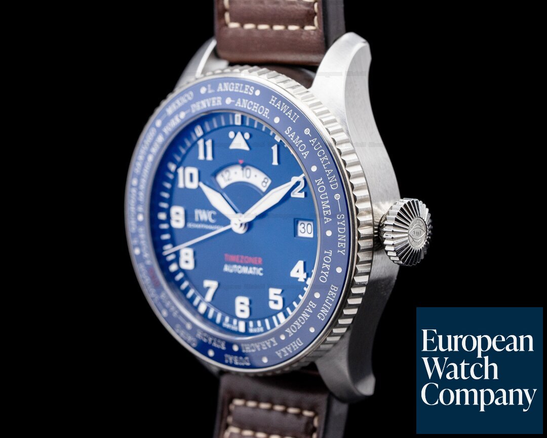 IWC Pilots Watch Timezoner IW395503 LE PETIT PRINCE Blue Dial Ref. IW395503