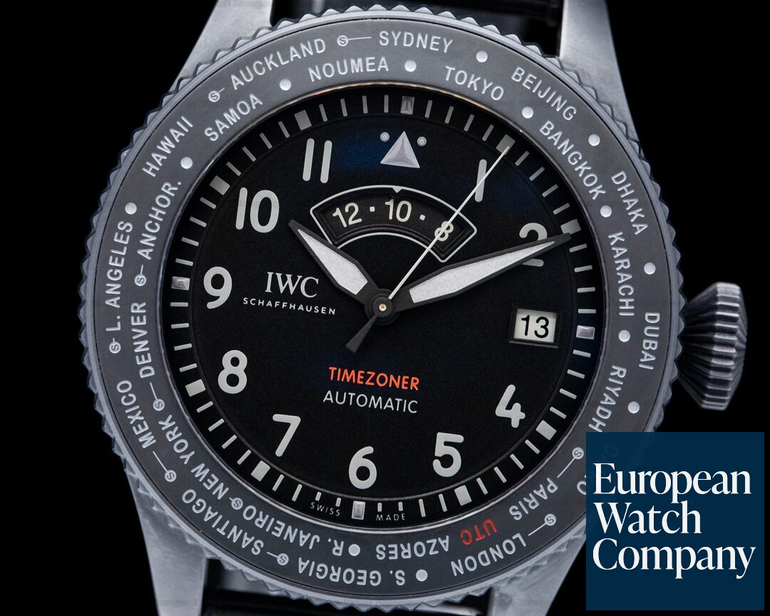 IWC Pilots Watch Timezoner Top Gun Edition IW395505 LIMITED Ref. IW395505