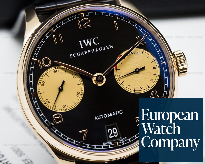 IWC Portuguese 7 Day Automatic 18K Red Gold Ref. IW500113