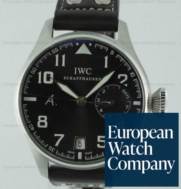 IWC Big Pilot Antoine De Saint Exupery Limited Edition Brown Dial Ref. IW500422