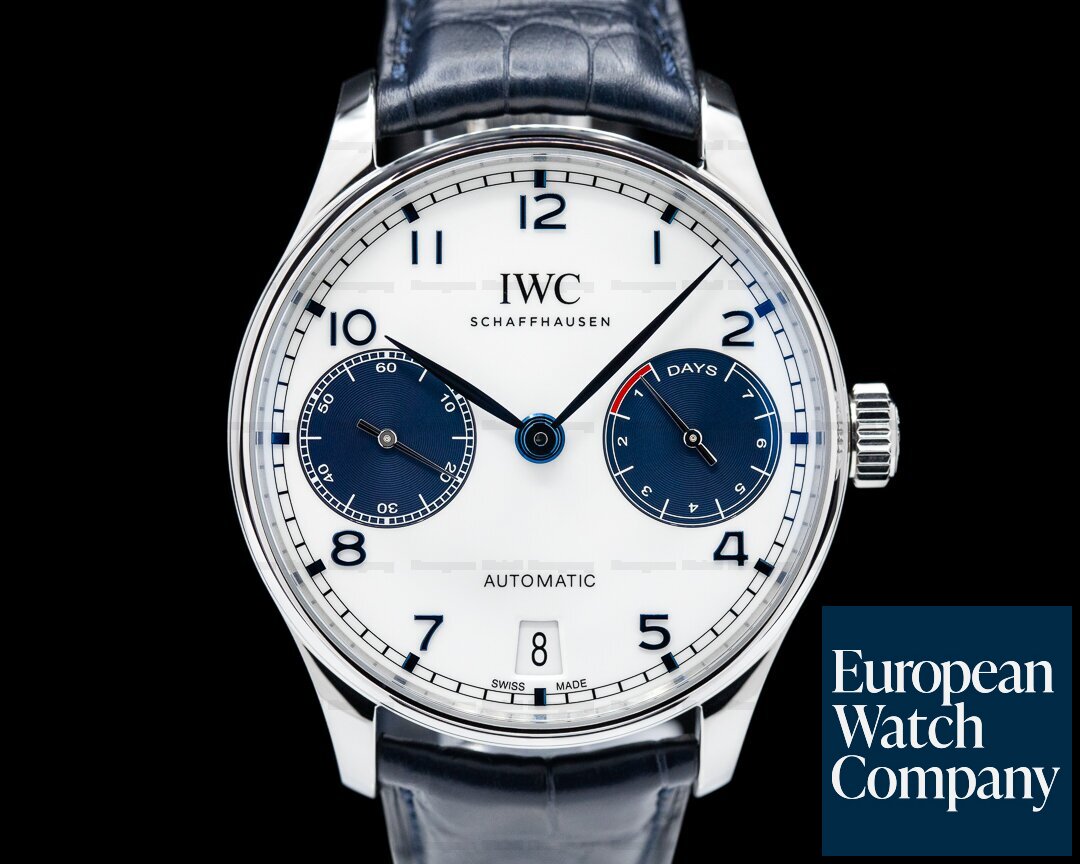 IWC Portugieser 7 Day Automatic SS Silver Dial Ref. IW500715